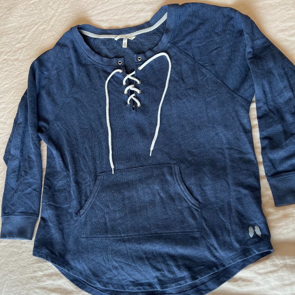 Victoria's Secret Lace Up Tunic Sweater